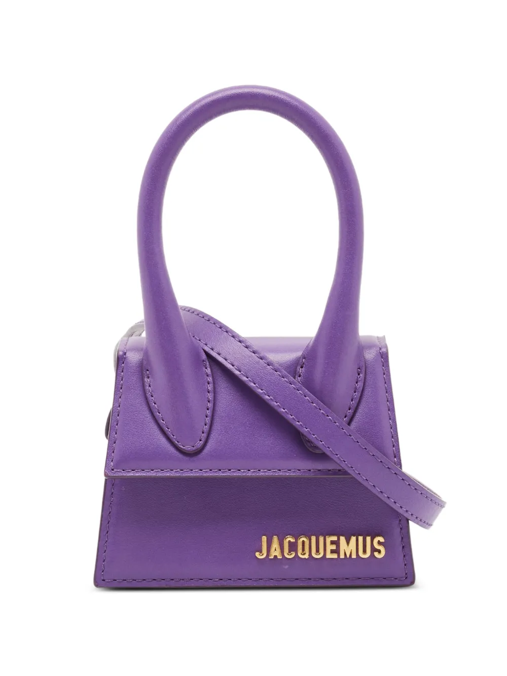 Jacquemus Pre-Owned mini Le Chiquito top-handle tote bag - Viola