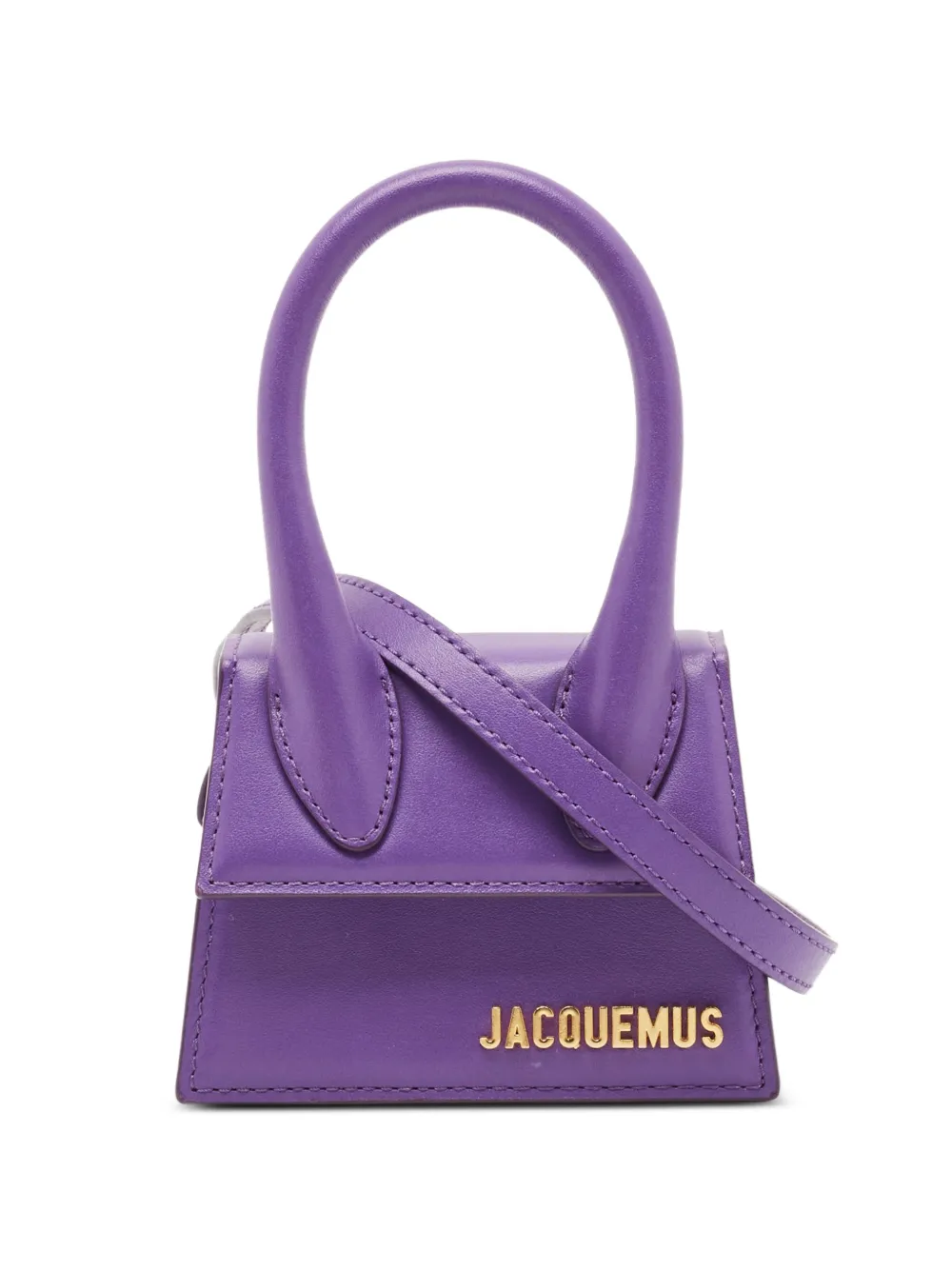 Jacquemus Pre-Owned mini Le Chiquito top-handle tote bag - Viola