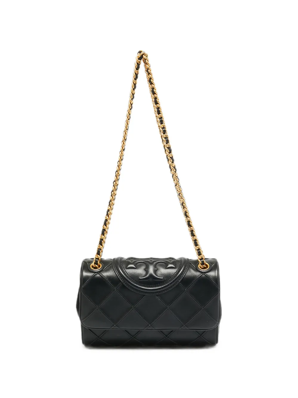 Tory Burch small Fleming quilted shoulder bag - Nero