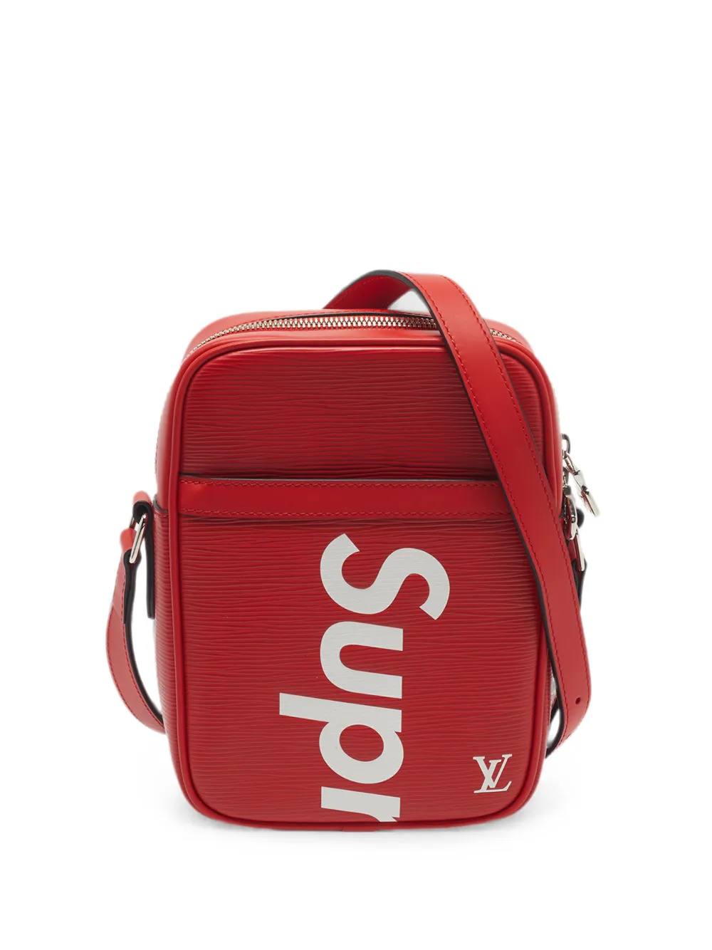 Louis Vuitton Pre-Owned x Supreme 2017 PM Danube shoulder bag - Rosso