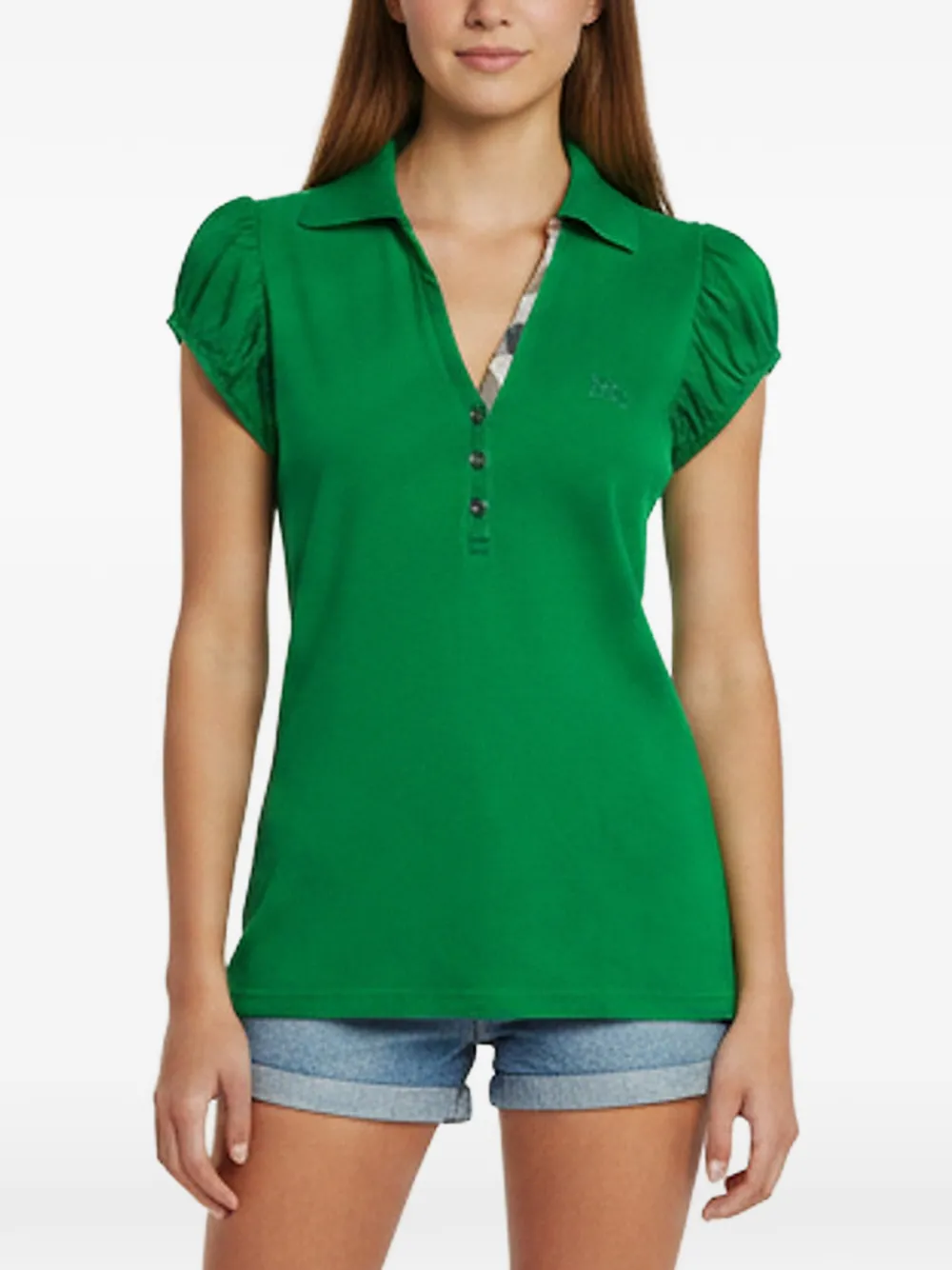 Burberry Pre-Owned short-sleeve polo top - Verde