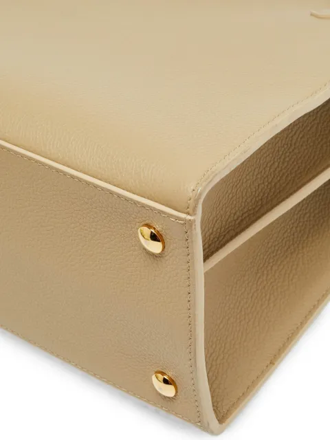 Burberry Pre-Owned Title leather tote bag