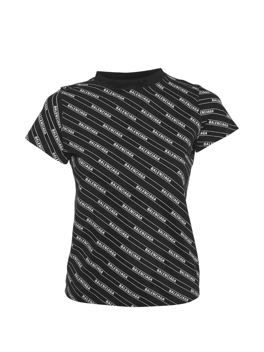Balenciaga Pre-Owned logo-print T-shirt - Nero