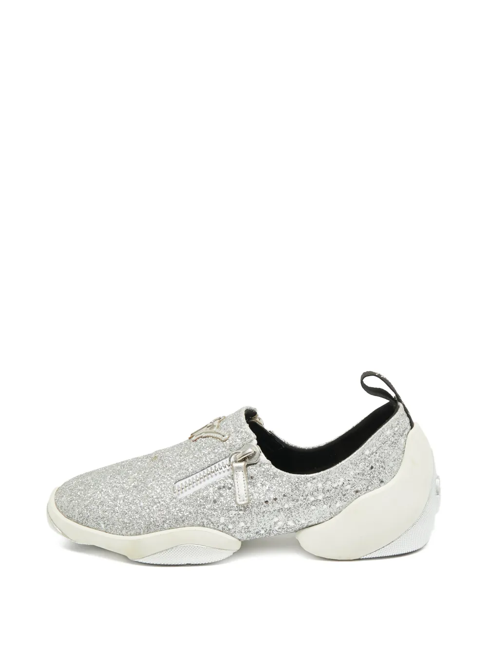 Giuseppe Zanotti Vintage Jump Sneakers - Silber