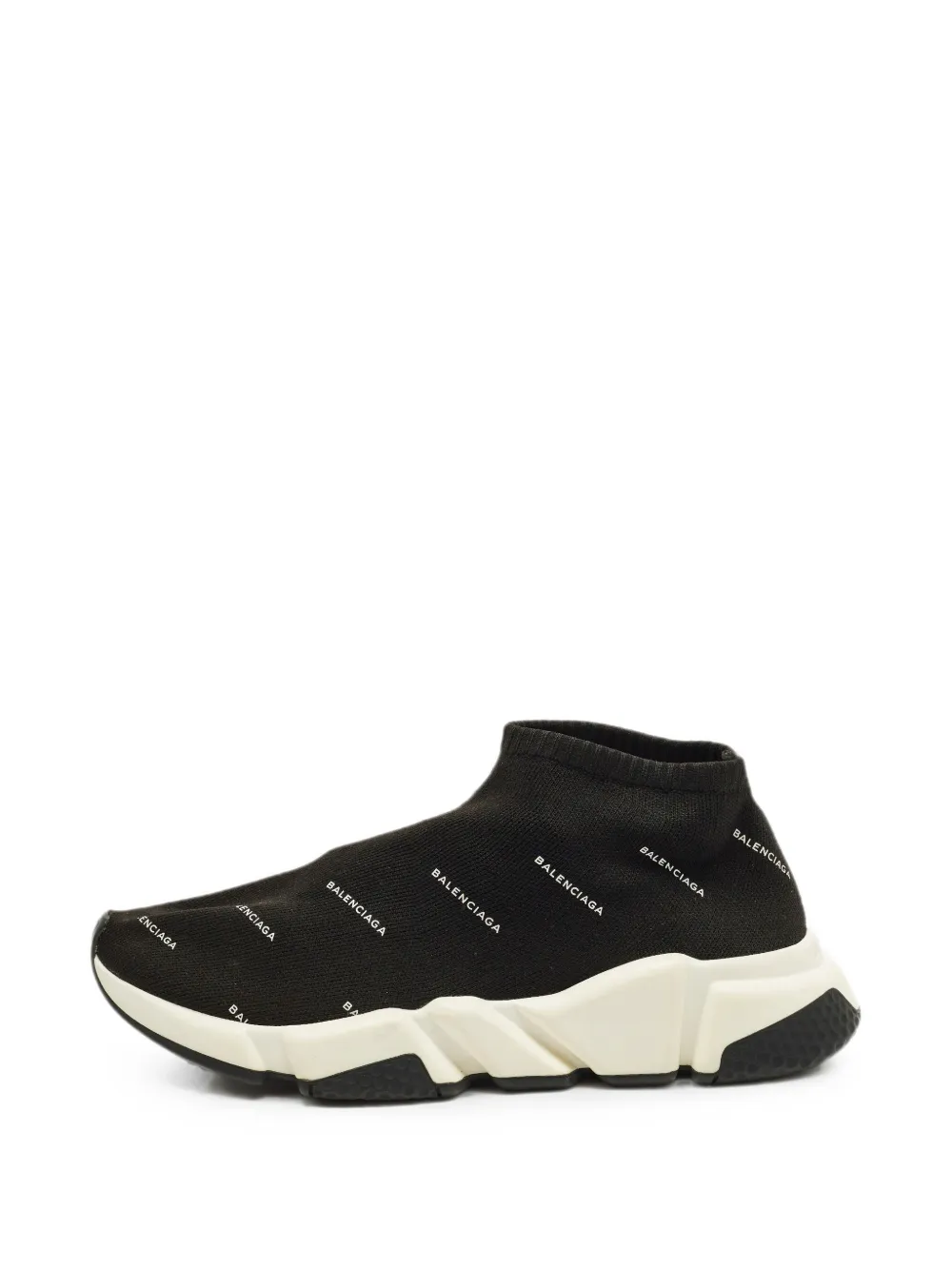 Balenciaga Pre-Owned Sneakers Speed con stampa - Nero