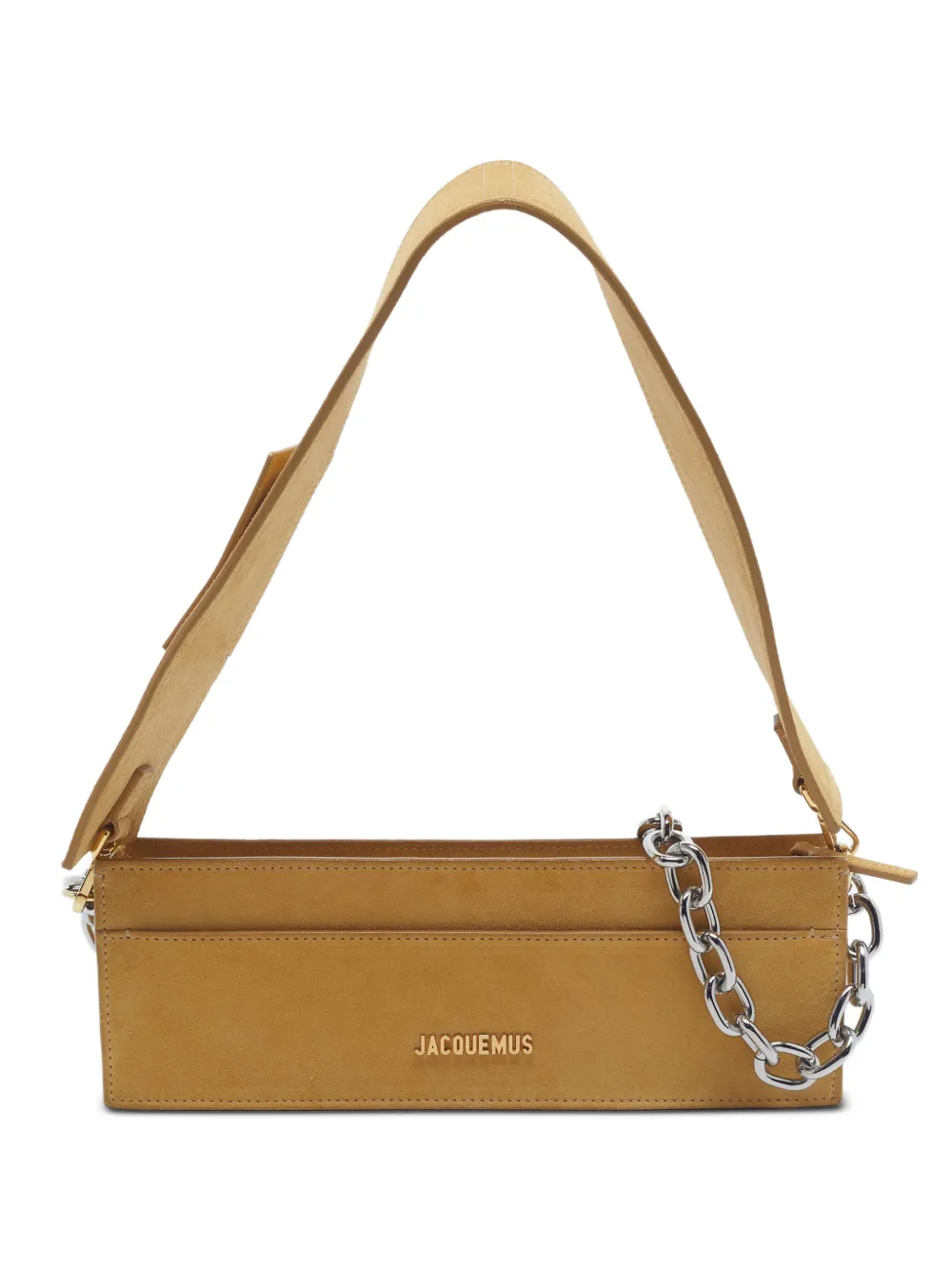 Jacquemus Pre-Owned Le Ciuciu suede shoulder bag - Neutrals