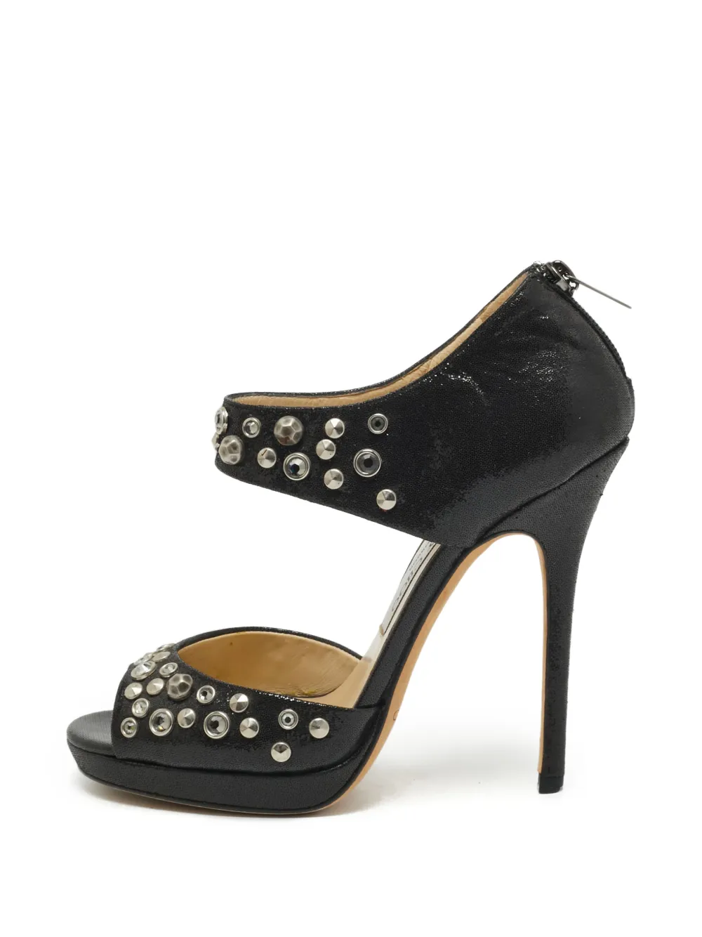 Jimmy Choo Pre-Owned Bonnie heeled sandals - Schwarz
