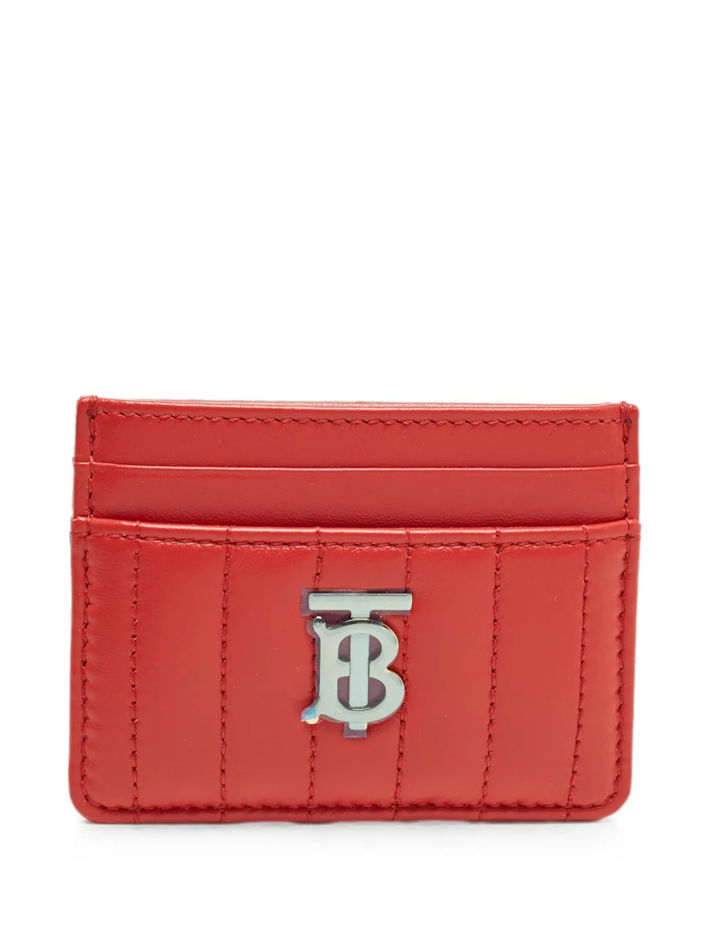 Burberry Pre-Owned Lola quilted card holder - Rosso