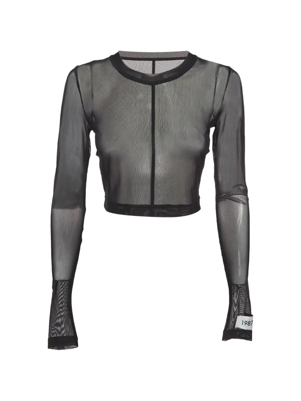 Dolce & Gabbana Pre-Owned Kim mesh top - Nero