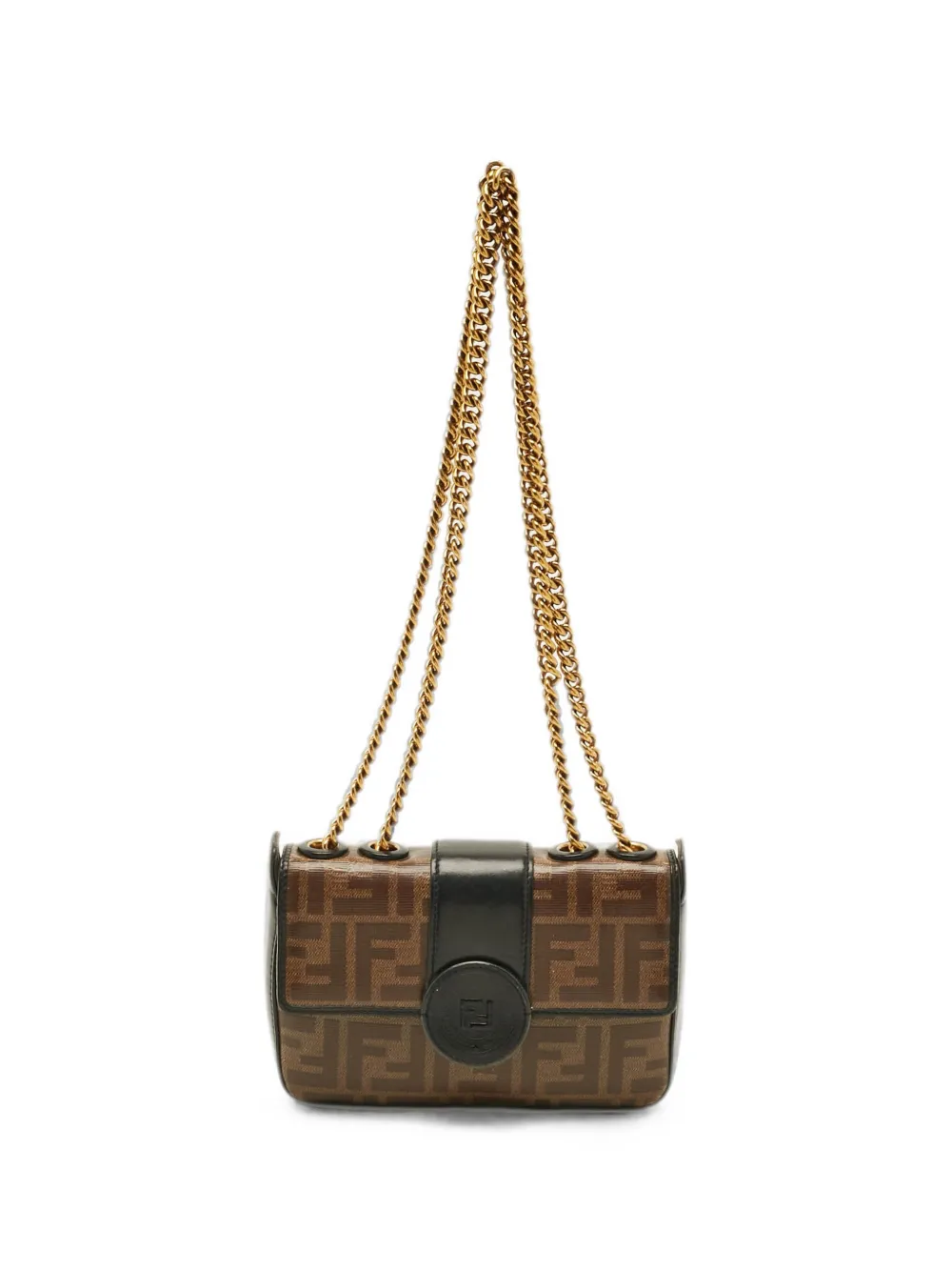 Fendi Pre-Owned FF Zucca crossbody bag - Marrone