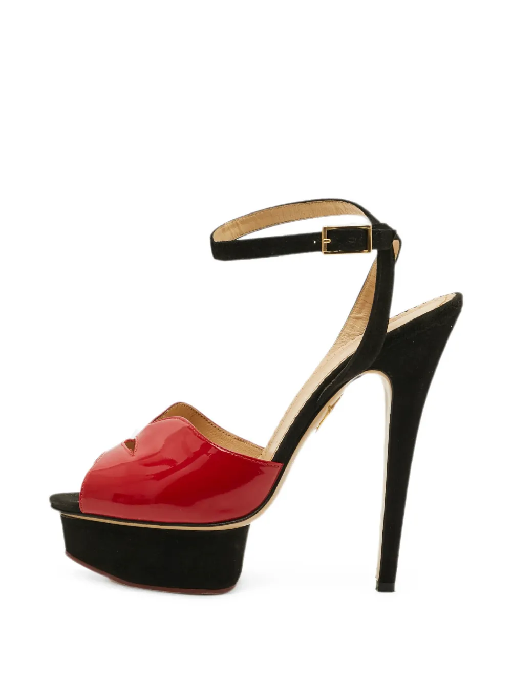 Charlotte Olympia Olympia open-toe platform sandals - Nero