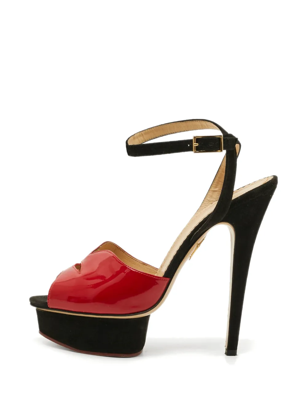Charlotte Olympia Olympia open-toe platform sandals - Nero