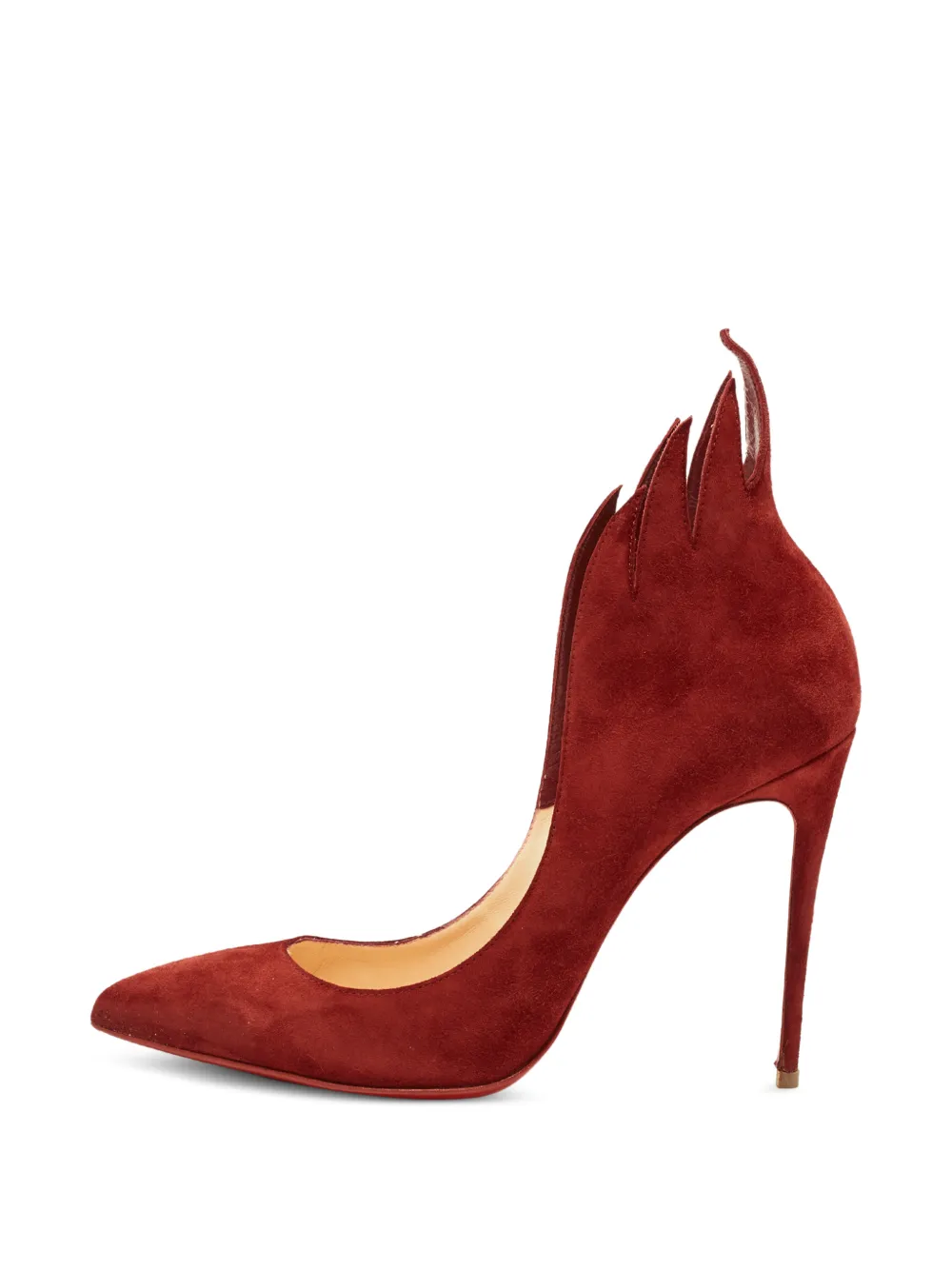 Christian Louboutin Pre-Owned Victorina Flame pointed-toe pumps - Rot