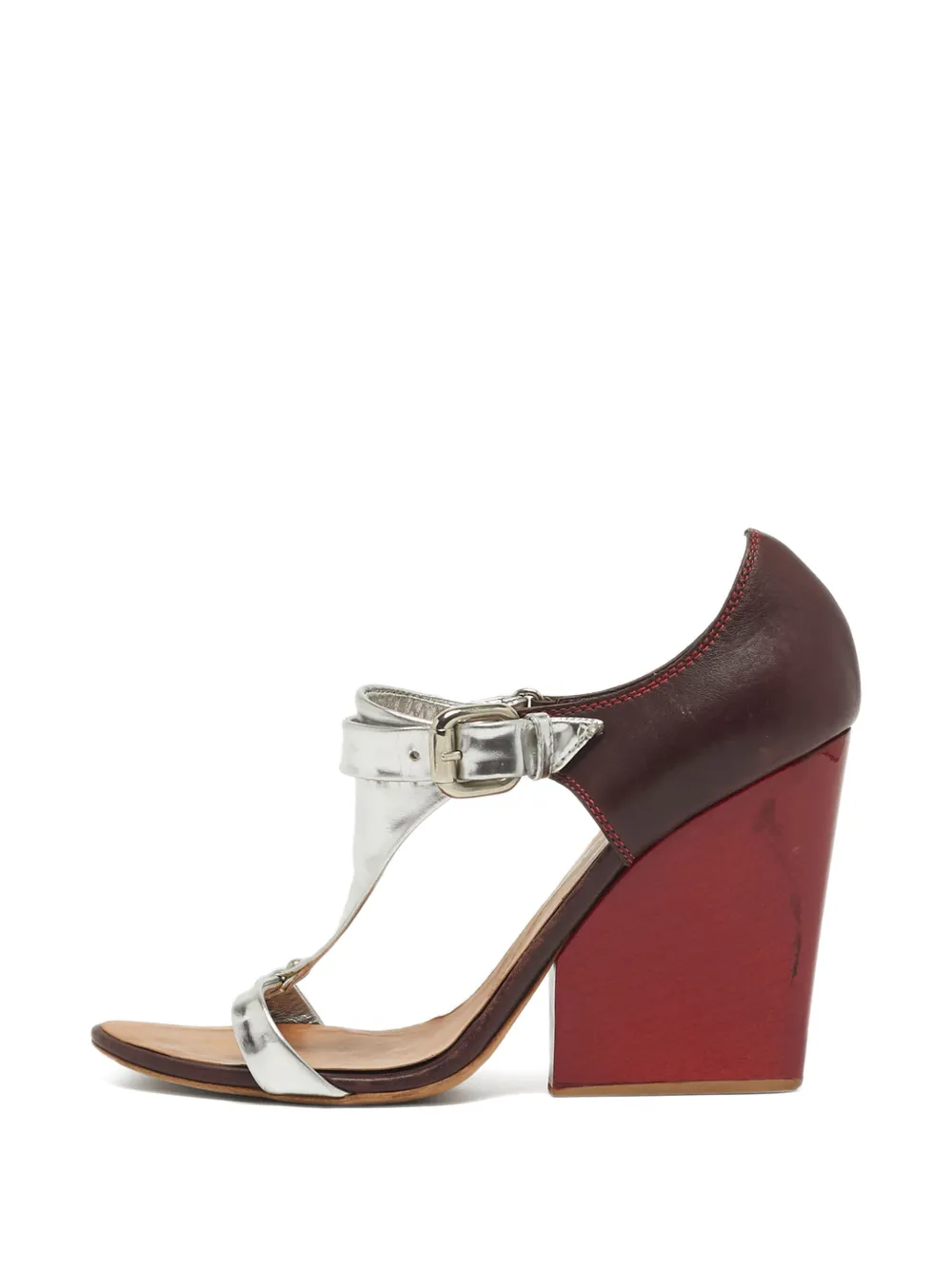 Giuseppe Zanotti Vintage ankle-strap heeled sandals - Marrone