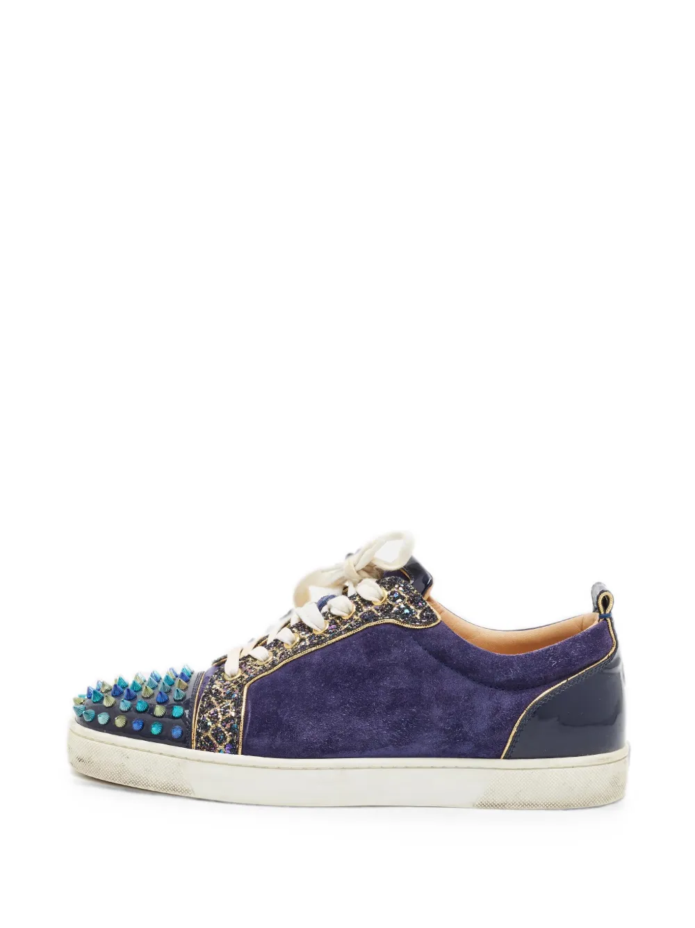 Christian Louboutin Pre-Owned Louis Junior Spikes sneakers - Violett