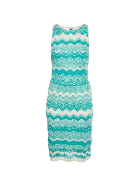 Missoni Pre-Owned zig-zag sleeveless dress