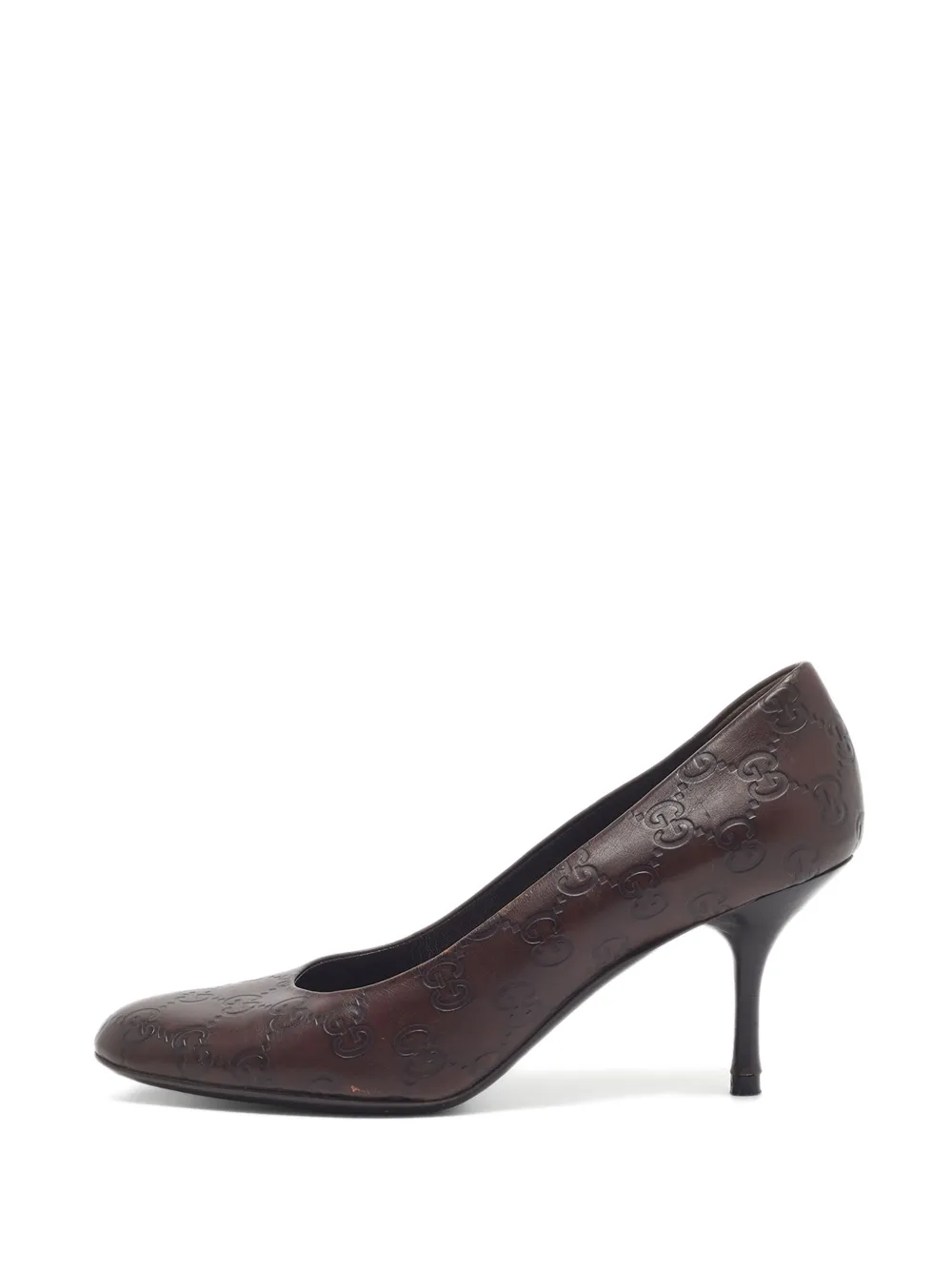 Gucci Pre-Owned Guccissima Pumps - Braun