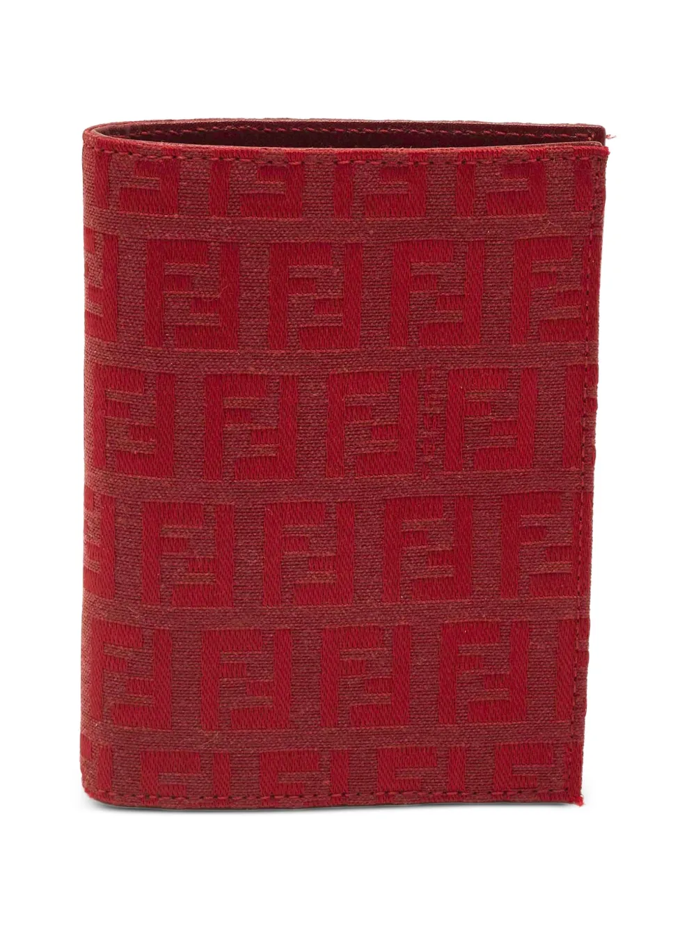 Fendi Pre-Owned Zucchino bifold wallet - Rosso