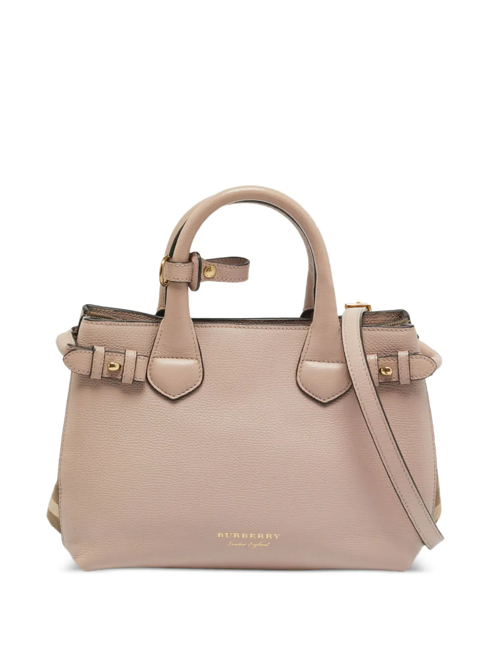 Burberry Pre-Owned Banner House Check tote bag - Toni neutri