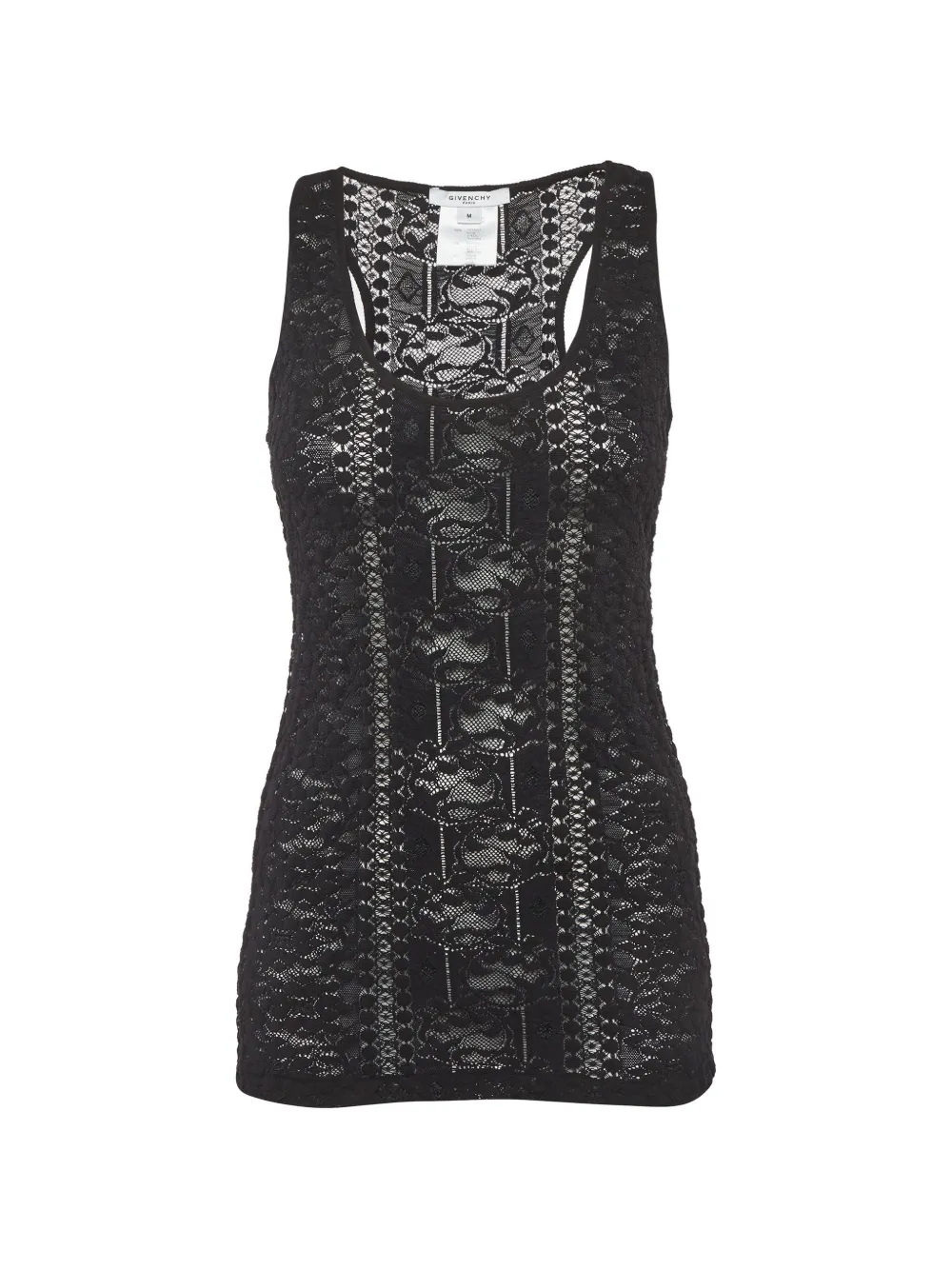 Givenchy Pre-Owned lace tank top - Nero