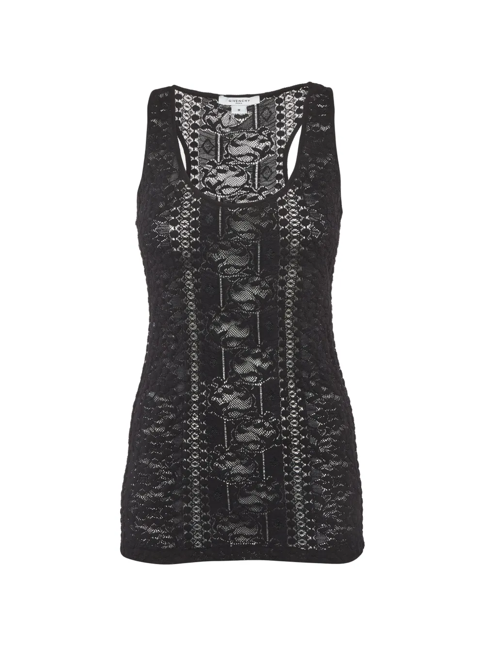 Givenchy Pre-Owned lace tank top - Nero