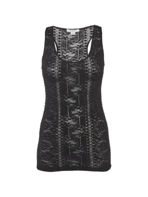 Balmain Pre-Owned ノースリーブ トップ | ブラック | FARFETCH JP