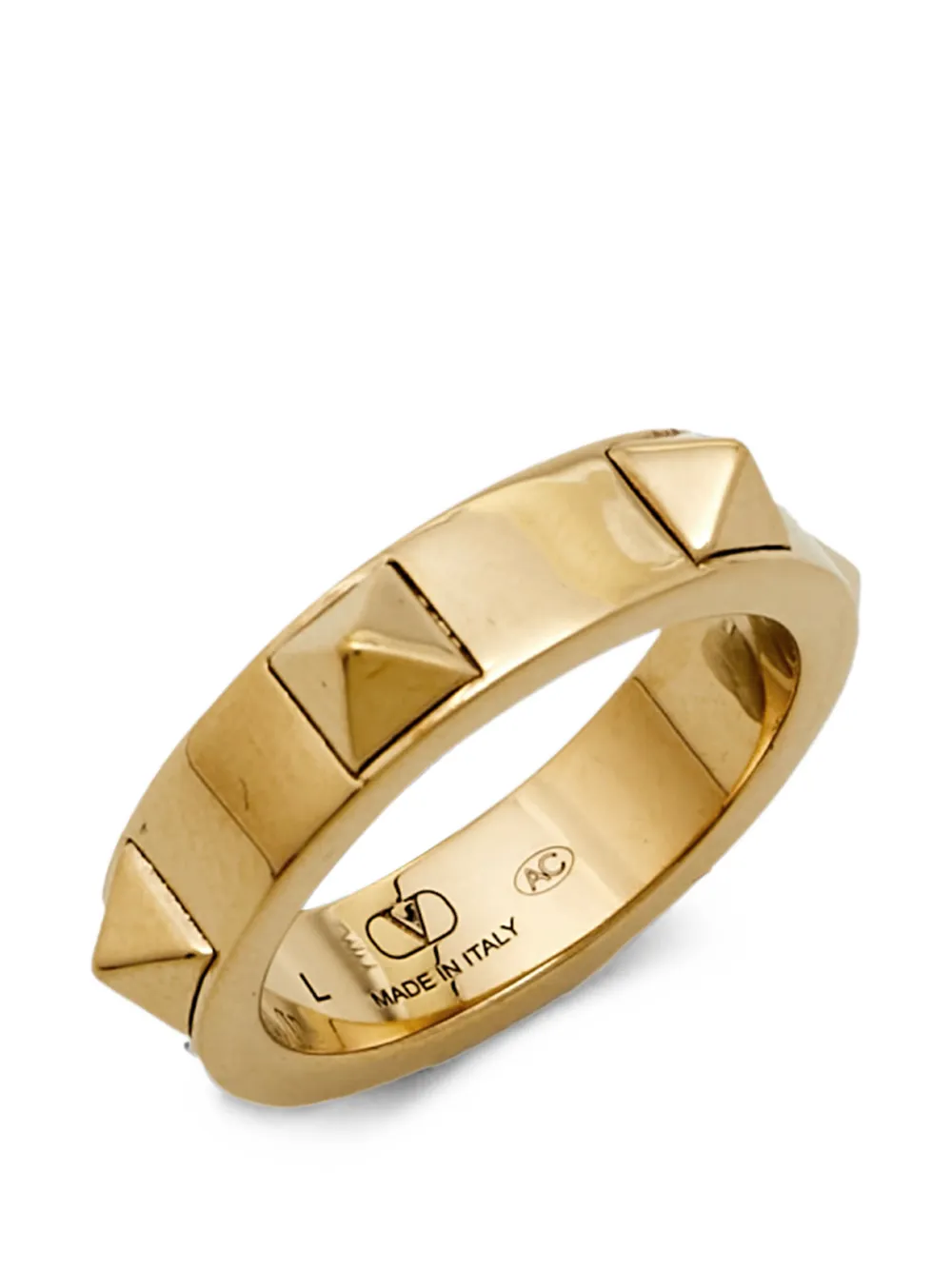 Valentino Garavani Pre-Owned Rockstud ring - Oro