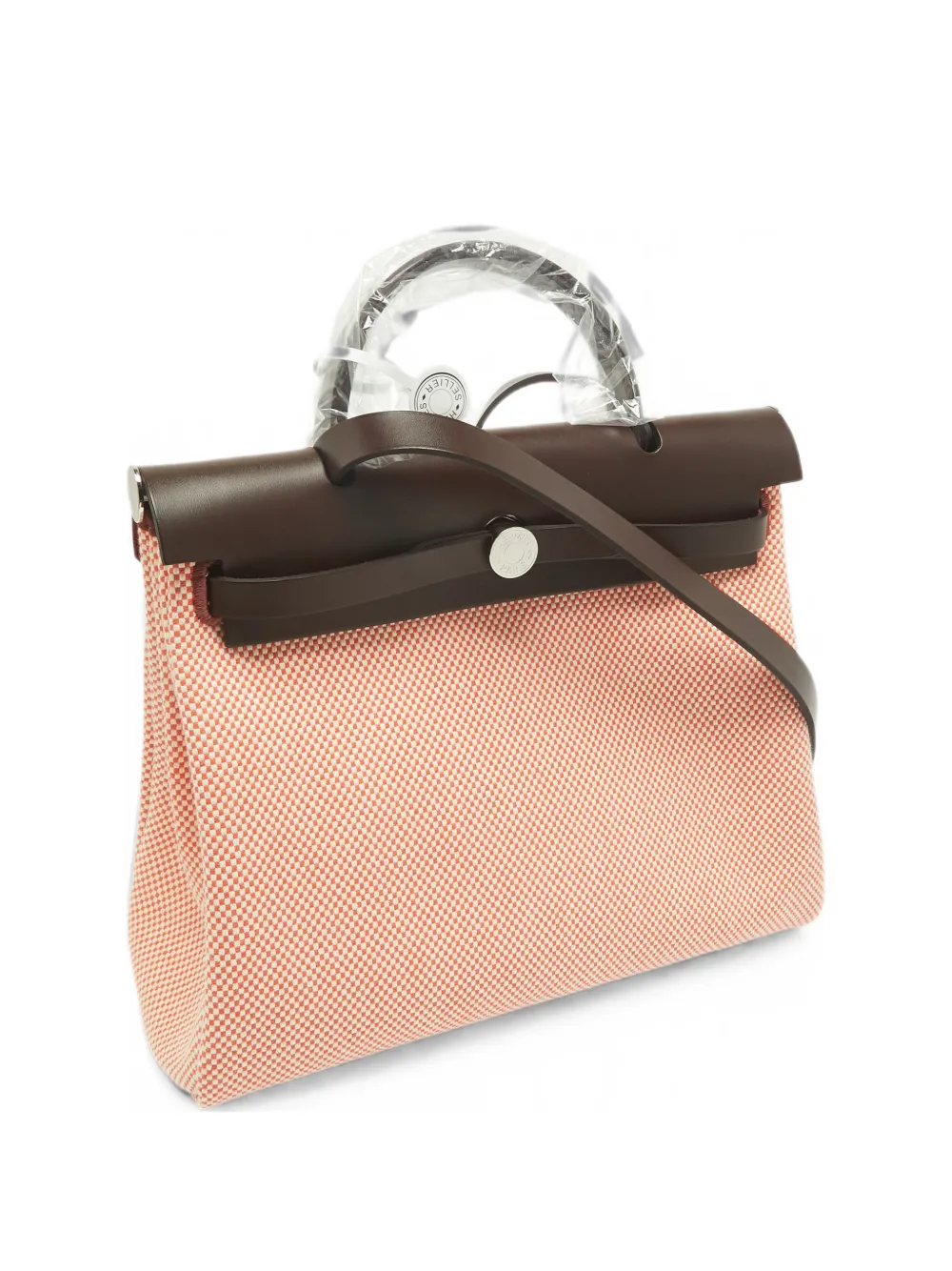 Hermès Pre-Owned Borsa tote 31 Herbag Zip - Arancione