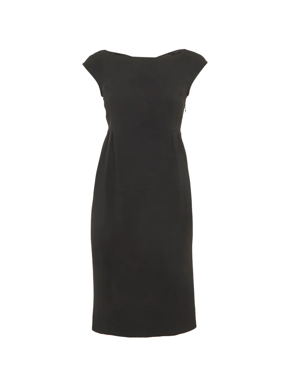 Moschino Pre-Owned bow-detail cut-out mini dress - Schwarz