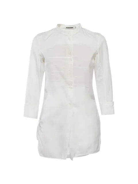 Jil Sander Pre-Owned band-collar shirt