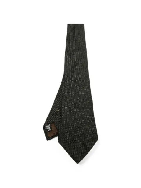 Giorgio Armani Pre-Owned patterned silk tie