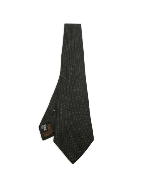 Giorgio Armani Pre-Owned patterned silk tie