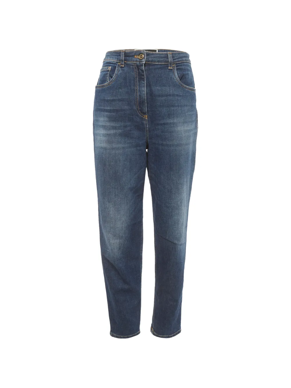 Elisabetta Franchi faded skinny jeans - Blu