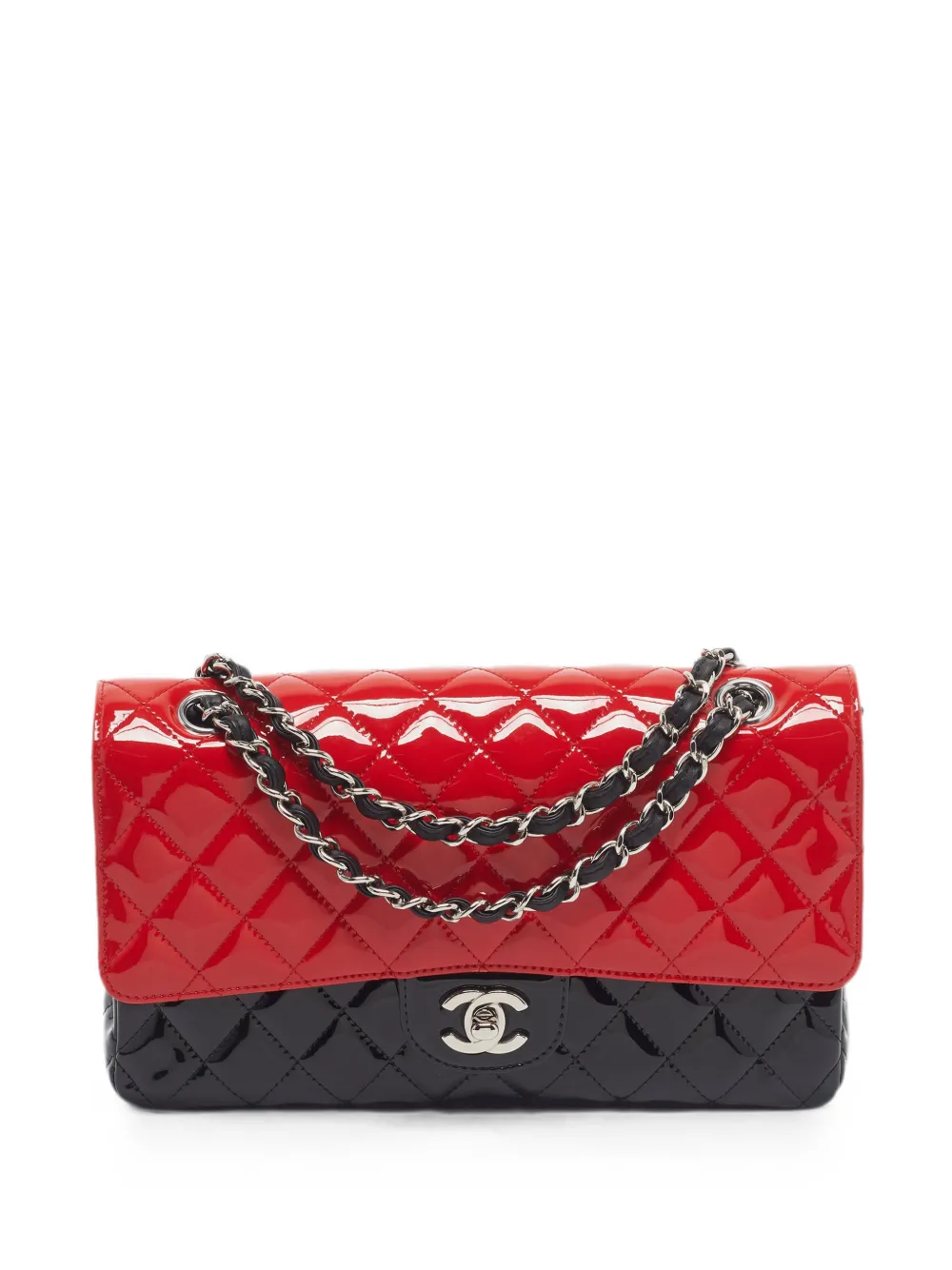CHANEL Pre-Owned Borsa tote Classic Double Flap trapuntata 2020 - Rosso