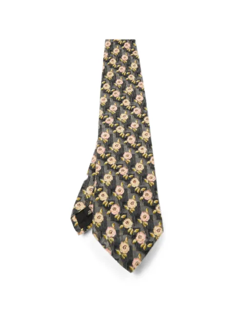 Ermenegildo Zegna Vintage floral-print tie