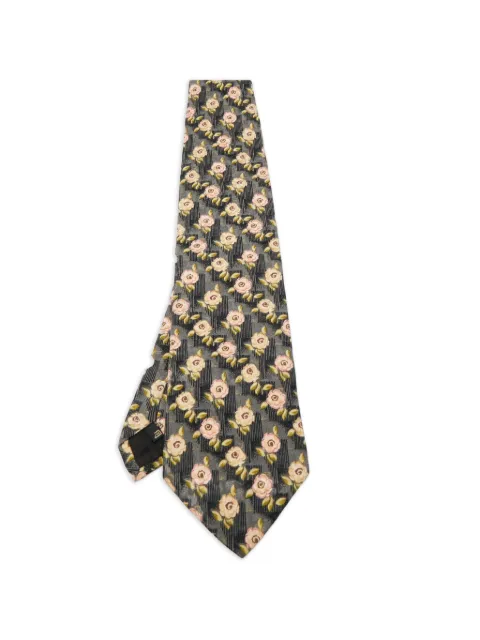 Ermenegildo Zegna Vintage floral-print tie