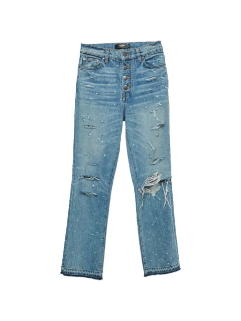 AMIRI vaqueros con detalles de strass