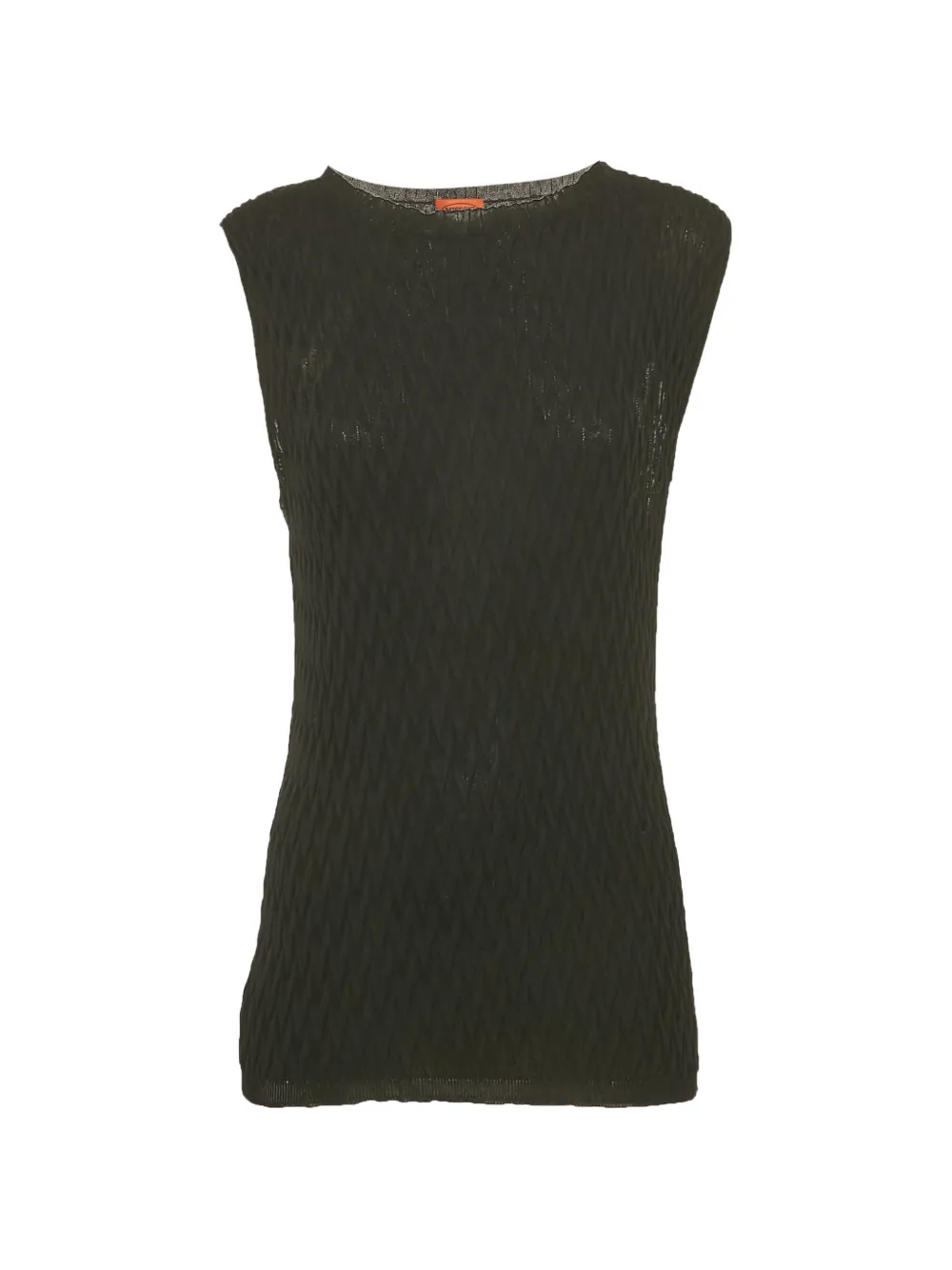 Missoni Pre-Owned knit sleeveless top - Nero