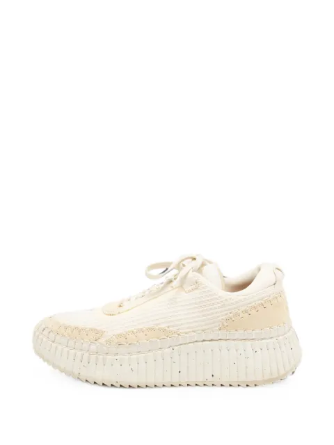 Chloé Pre-Owned Nama panelled sneakers