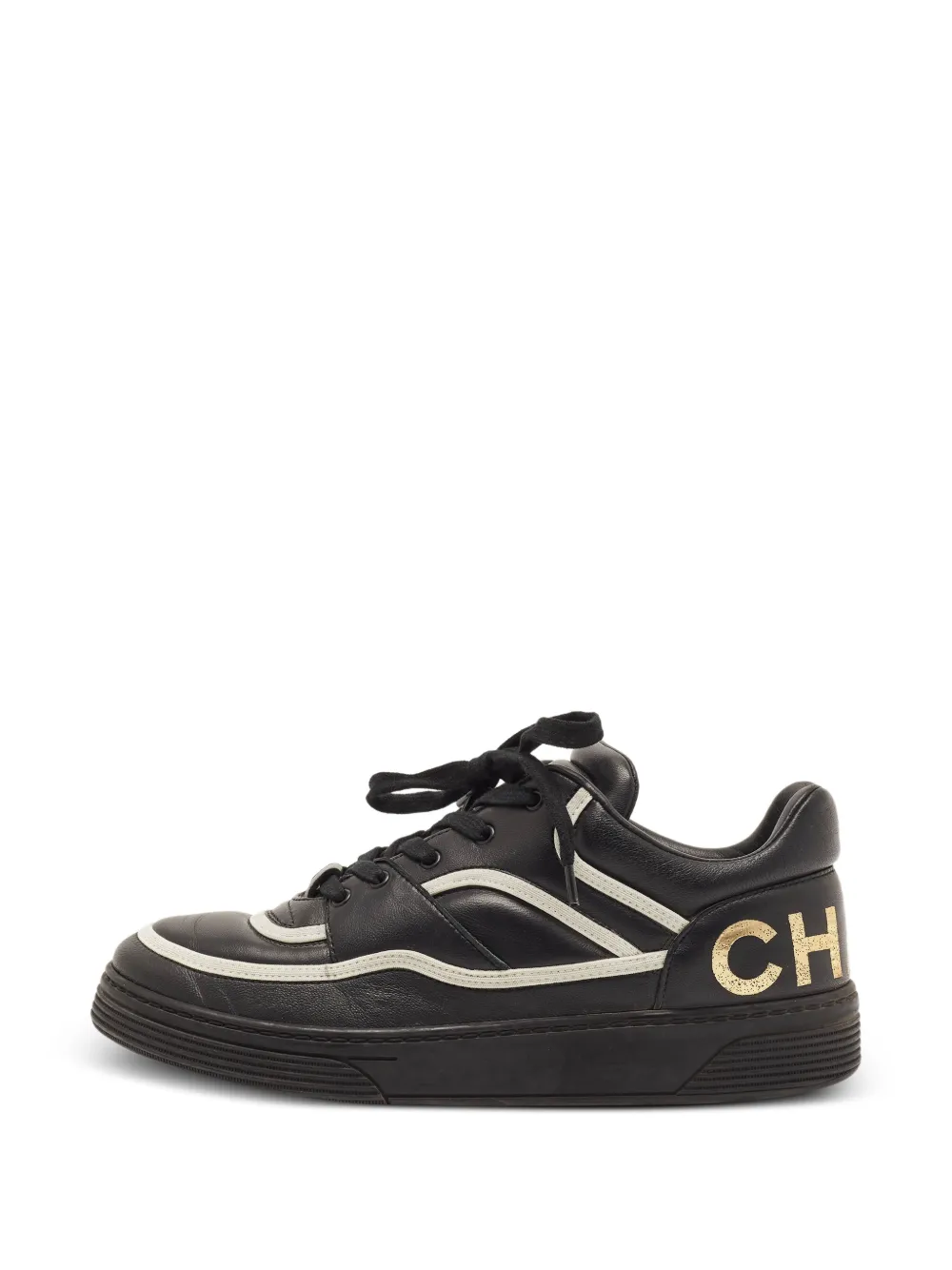CHANEL Pre-Owned CC Camellia sneakers - Nero