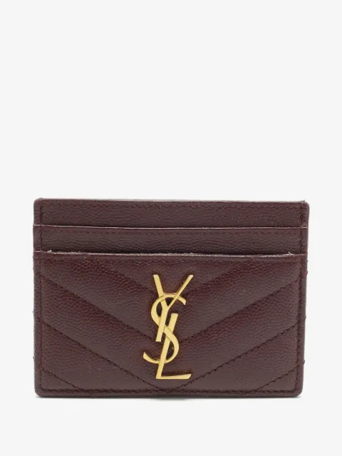 Saint Laurent Pre-Owned tarjetero Cassandre 2020