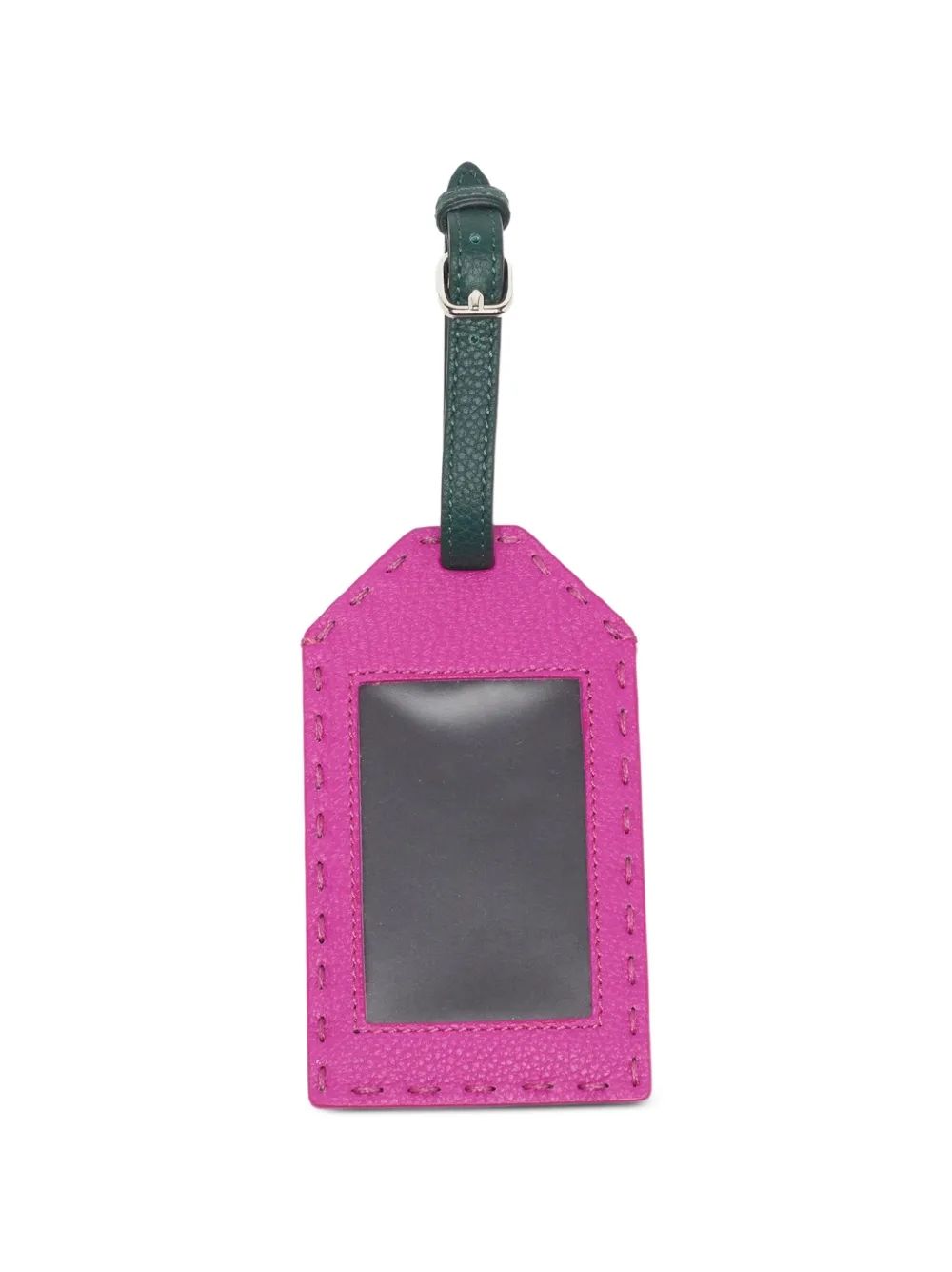 Fendi Pre-Owned leather travel tag - Rosa