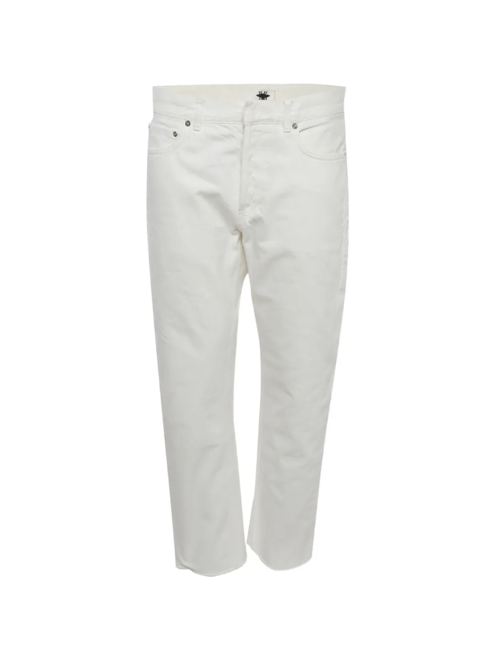 Christian Dior Pre-Owned Jeans dritti - Bianco