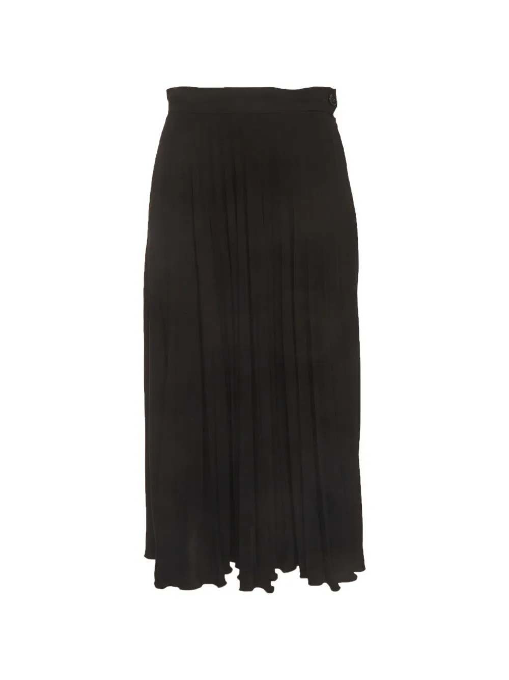 Maison Martin Margiela Pre-Owned plissé midi skirt - Nero