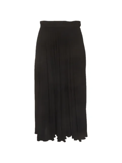 Maison Martin Margiela Pre-Owned plissé midi skirt