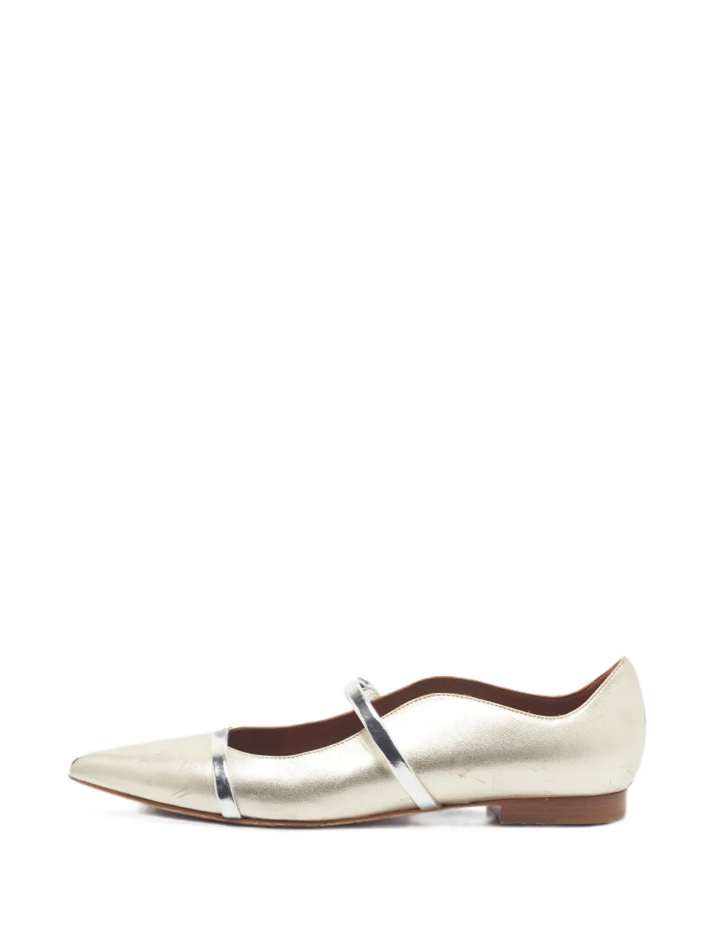 Malone Souliers Maureen ballet flats - Gold