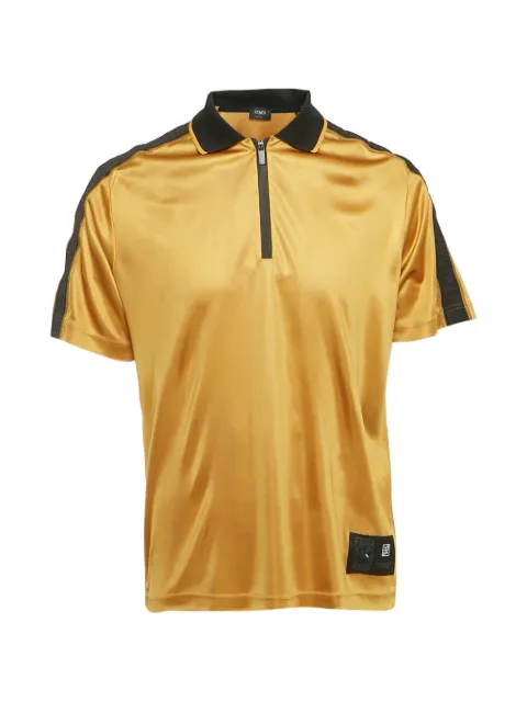 Fendi Pre-Owned FF half-zip T-shirt