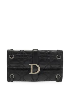 Christian Dior Pre-Owned Lady Dior iPhone X/XS Case | Black | FARFETCH