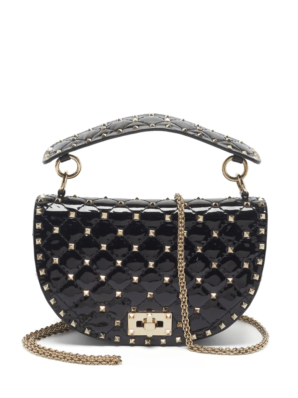 Valentino Garavani Pre-Owned Rockstud Spike crossbody bag - Nero