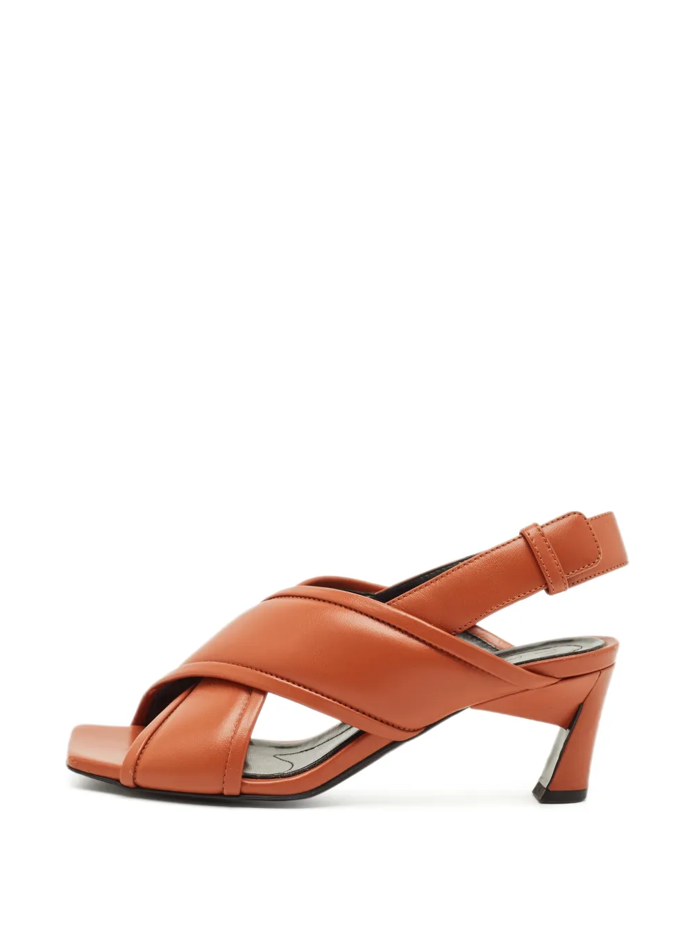 Marni Pre-Owned Sandalen mit überkreuzten Riemen - Braun